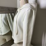 Jil Sander  Cream Fitted Cropped Sweatshirt NWOT Photo 4