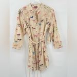 MOTHER The New To Town Shirt Dress Mini Cotton Goodbye Horses Size Small NEW Photo 3