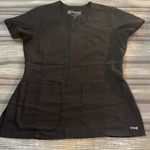 Grey's Anatomy  by Barco Black Medical Hospital Nurse Scrub Top Size XS EUC #6327 Photo 1