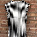 Tommy Hilfiger Women's Blue Gingham Ruffle Sleeve Top Photo 1