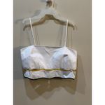 Antonio Melani x The Nat Note White Silvie Scallop Top Sz 12 NWT $129 Photo 1