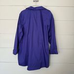 Chico's Chico’s Women’s 3 Purple Wrinkle Resistant Purple Dress Button Down Top Office Photo 2