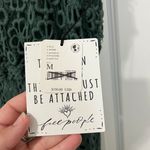 Free People NWT Yesenia Crochet Eyelet Jumpsuit Green (Size M) Photo 6