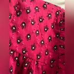 Rachel Zoe  Designer Pink Print Pleated Sleeveless Blouse Sz M Photo 7