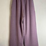 Alphalete TREK SWEATPANT Heather Sugar Wide Leg high rise Sweatpant Extra large Photo 2