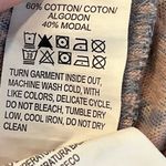 Lucky Brand  Pink and Blue Split V Neck Sleeveless Shirt XS Photo 3