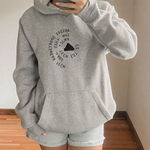 Adidas  Sportwear Tech Grey Hoodie Size L Photo 0