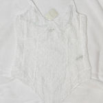 Free People Ready to Go Bodysuit - Clean Ivory- Large - NWT Photo 0
