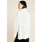 Anthropologie NEW blair turtleneck sweater In Ivory White Long Sleeve SZ XS Photo 1