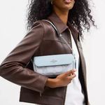 Coach  Hailey Flap Bag In Sketch Signature Canvas # CBJ18 Photo 2