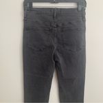 Madewell EUC  Stovepipe Straight Leg High Rise Raw Hem Jeans size 26 Photo 7