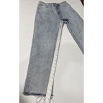 Missguided Womens Jeans Sz 2L High Rise Straight Leg Light Wash Blue Denim Pants Photo 12