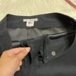 Vintage Lace Up Skirt Womens Large Black Faux Suede Grunge Goth Y2K Corset Midi Photo 5