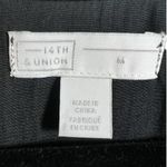 14th & Union NWT  Long Sleeve Black Tunic‎ Blouse Top Size Medium Minimalist Photo 2