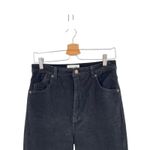 Rolla's Dusters Corduroy Pants Straight Leg High Waist Cords Black Size 29 Photo 3