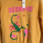 Anthropologie  Midnight Rider Carolita Scorpio Sweatshirt New With Tags Photo 4