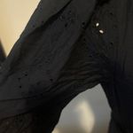 Old Navy Black Midi Dress With 3/4 Sleeve Photo 1