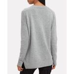 Derek Lam 10 Crosby Gray Boxy Silk-Wool Crewneck Sweater Size Small Photo 1