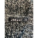 Effeci Women's Hooded Double Breasted Cardigan Sweater Multicolor M Black Size M Photo 4