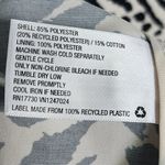 Sergio Hudson Black White Animal Print Strong Shoulder Trench Coat Jacket 3X Photo 15