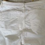 Free People White Skinny Frayed Hem Pants 28R Photo 5