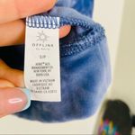 Offline By Aerie Size Small Blue Velour Hoodie Hooded Sweater Women's‎ Photo 9