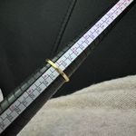 Handmade 14k heart shaped 15 yr Diamond Imperial 1/10Ct TDW Quinceañera XV H-I ,12 gold Yellow Photo 8