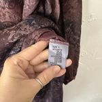 Tempo Paris Y2k Whimsigoth Large Sheer Silk Viscose Asymmetrical Hem Boho Top Photo 4