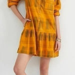 Pilcro  Anthropologie Women's Tangier Mini Shirtdress Plaid Check‎ Size XS Photo 0