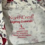 Vintage Woman’s Bird Turtleneck Top Cardinals Holiday North Crest Large Red Photo 3