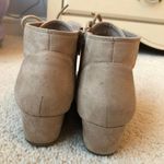 Dream Paris tan suede wedge ankle booties Photo 3