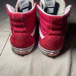 Vans Red High Top Lace Up 6.5 Photo 2