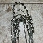 White House | Black Market Multi-Strand Pearl and Silver Necklace Set of 3 Photo 11