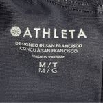 Athleta  Keyhole One Piece Swimsuit Black Size MT Medium Tall UPF 50 Bathing Suit Photo 10