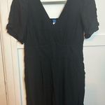 Old Navy NWOT  Black Short Puff Sleeve Jumpsuit Photo 4
