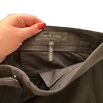 Rag and Bone Zip Ankle Trouser in Black Sz 0 Photo 3