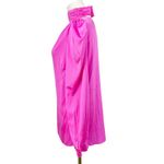 Generation Love Rosario One Shoulder Hot Pink Silk Blouse Size XL Statement Top Photo 11