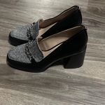 Kelly & Katie  Black and Gray Chain Loafers Photo 2