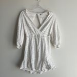 Revolve  White Embroidered Dress Photo 1