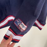 NFL  Women’s Patriots Hoodie Sweatshirt Football Team Logo Embroidered Blue Red X Photo 4