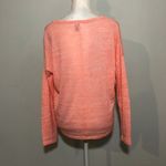 Old Navy NWOT  Neon Coral Pink Knit Sweater Top New Photo 2