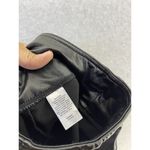 BP  Women's Pleather Pants Leggings Solid Black Small Pull On Photo 2