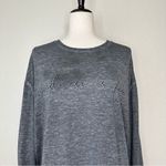 C&C California “Kindness is Free” Gray Mineral Wash Long Sleeves Top Photo 1