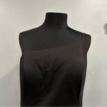 La Femme  28176 One-Shoulder Jersey Gown in Royal Black 12 NWOT Photo 2