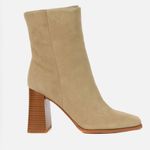 Sam Edelman  Ivette Sesame Suede Block Heel Booties I3314L2250 size 9 Photo 4