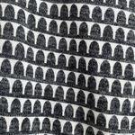 LuLaRoe  Caroline Tunic Cardigan BW Houndstooth Geometric Arc Pattern L EUC Photo 2