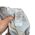 Faherty Isha 100% Linen Dress Blue Mini Stripe Pintuck WDS2119-BMT Bestseller Photo 9