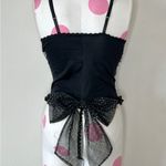 Vintage Gothic Teddy Lingerie Black Size M Photo 4