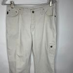Hydraulic Vintage High Waist Cargo Crop Pants Sz 5/6 Small Medium Photo 2