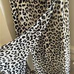 EXPRESS Y2K Leopard Print V neck Slip Dress Size S Photo 3